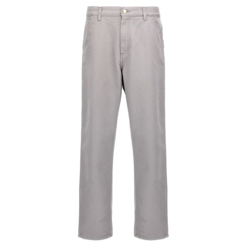 Carhartt Wip Gray Organic Cotton Casual Men's Pants